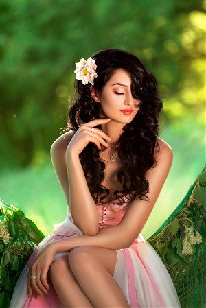 可爱海洋美人鱼